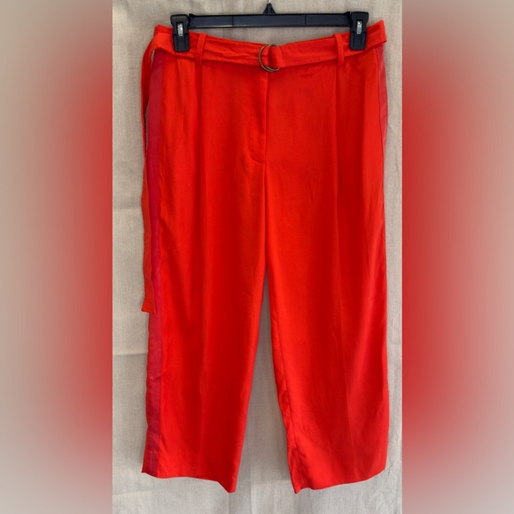 J. Crew Pants - J. Crew Vibrant bright orange/ red Trousers Sz 6